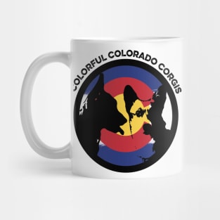 Colorful Colorado Corgis 3 Mug